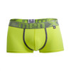 91028 Xtremen Men's Piping Boxer Briefs Color Green