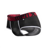 91029* Xtremen Men's Stripes Brief Color Black