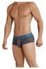 91034* Xtremen Men's Piping Briefs Color Dark Gray