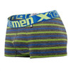 51453C Xtremen Men's Stripes Trunk Color Green