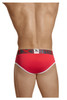 91055 Xtremen Men's Big Pouch Briefs Color Red