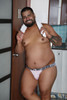 91057X Xtremen Men's Big Pouch Bikini Color Pink