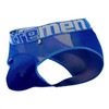 91059 Xtremen Men's Peekaboo Mesh Briefs Color Blue