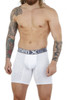 51461 Xtremen Men's Cotton Boxer Briefs Color White