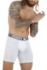 51461 Xtremen Men's Cotton Boxer Briefs Color White