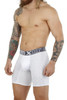 51461 Xtremen Men's Cotton Boxer Briefs Color White