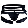 99242 CandyMan Men's Jockstrap Color Black 