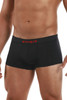 626182-982 Papi Men's Cool 2PK Brazilian Trunks Color Black-Red