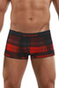 626182-982 Papi Men's Cool 2PK Brazilian Trunks Color Black-Red