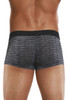 626183-962 Papi Men's Cool 2PK Brazilian Trunks Color Black-Gray