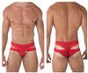 99487 CandyMan Men's Lace Double Bikini Color Red