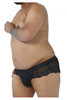 99304X CandyMan Men's Lace Thong Color Black