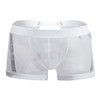 0220 Pikante Men's BFF Mesh Trunks Color White