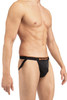 UMPA006 Papi Men's 2PK Jockstrap Color Black-Orange