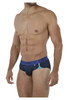 91071 Xtremen Men's Microfiber Sports Brief Color Dark Blue