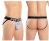 42052 Hawai Men's Flowers Athletic Jockstrap Color Pink