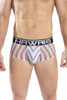 42053 Hawai Men's Lines Mini Trunks Color White