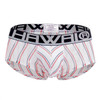 42053 Hawai Men's Lines Mini Trunks Color White