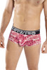 42053 Hawai Men's Spots Mini Trunks Color Red