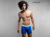 EW1023 ErgoWear Men's FEEL Modal Boxer Briefs Color Royal Blue