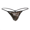 1326-CAM Doreanse Men's Flashy G-String Color Camouflage