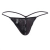 1326-PAN Doreanse Men's Flashy G-String Color Black Panther