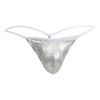 1326-SLV Doreanse Men's Flashy G-String Color Silver Snake