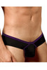 1377-BLK Doreanse Men's Boost Cheeky Brief Color Black