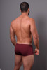 1760-BRD Doreanse Men's Low-Rise Trunk Color Bordeaux