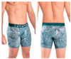 42104 Hawai Men's Printed Boxer Briefs Color Green