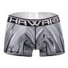 42121 Hawai Men's Printed Athletic Trunks Color Black