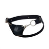 DMBL03 MaleBasics Men's Dngeon Snap Jockstrap Color Black