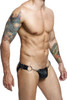 DMBL03 MaleBasics Men's Dngeon Snap Jockstrap Color Black
