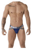 91084 Xtremen Men's Microfiber Pride Jockstrap Color Blue