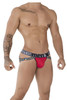 91084 Xtremen Men's Microfiber Pride Jockstrap Color Red