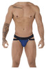 91085 Xtremen Men's Microfiber Jacquard Jockstrap Color Royal