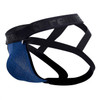 91085 Xtremen Men's Microfiber Jacquard Jockstrap Color Royal