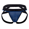 91085 Xtremen Men's Microfiber Jacquard Jockstrap Color Royal