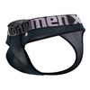 91087 Xtremen Men's Microfiber Jacquard Thong Color Green