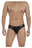 99538 CandyMan Men's Lace Jockstrap Color Black