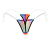 99571* CandyMan Men's Invisible Micro G-String Color Rainbow