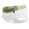 91032 Xtremen Men's Butt lifter Jock Brief Color White