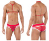 0495 Pikante Men's Hot Harness & Briefs Color Red