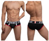 BAUX4186 Private Structure Men's Athlete Mini Briefs Color Black