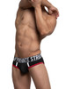 BAUX4186 Private Structure Men's Athlete Mini Briefs Color Black