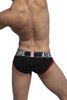 BAUX4186 Private Structure Men's Athlete Mini Briefs Color Black