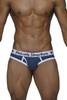 SCUX4069 Private Structure Men's Classic Mini Briefs Color Blue Denim