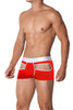 2104 PPU Men's Open Back Trunks Color Red