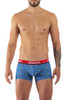 21100100103 Unico Men's Marine Turtles Trunks Color 63-Blue