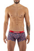 21110100103 Unico Men's Paper Ship Trunks Color 63-Navy